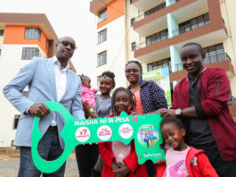 Safaricom awards the sixth apartment winner in the M-PESA TU promotion