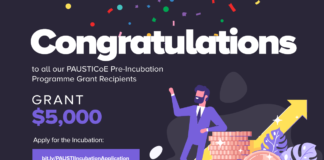 11 Innovators Win Big Courtesy of the PAUSTI CoE Pre-Incubation Programme