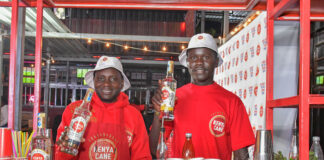 From left Chris and Frank Kenya Cane Mixologists