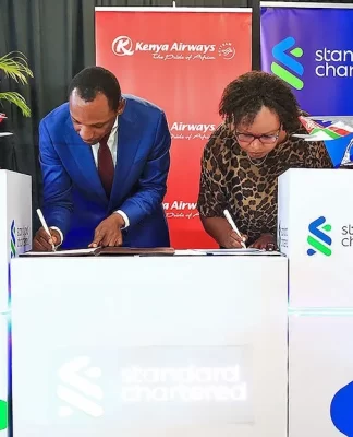 “At Standard Chartered, partnerships are central to creating value for our clients,” said Ms Edith Chumba, Head of Wealth and Retail Banking, Kenya from Standard Chartered, speaking at the event. “By collaborating with Kenya Airways, we are offering bespoke travel benefits that elevate the travel experience, making journeys more seamless, rewarding and sustainable. This partnership reaffirms our commitment to providing meaningful solutions to our clients and finding new ways to enhance their experiences, wherever life takes them.” Standard Chartered clients will enjoy Ksh10,000 off the base price of KQ Holidays packages throughout February 2025 using promo code DISCOVER100 at checkout. The offer targets popular Valentine’s Day destinations including South Africa, Mauritius, Seychelles, United Arab Emirates, Mombasa and many more.