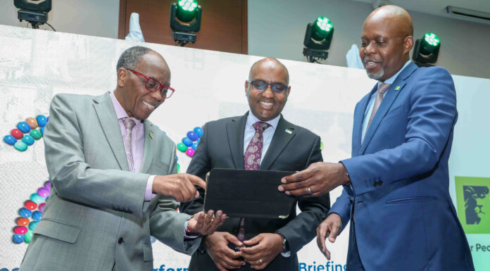 KCB Group PLC delivered strong financial results in the first half of 2025 driven by growth in earning assets, amid a difficult operating environment. The Group sustained its focus on deepening and leveraging regional scale to catalyse ongoing economic transformation and deliver value to shareholders, customers and other stakeholders. As a result, the Board of Directors has recommended an interim dividend of KShs.2.00 per share for the 2025 period and a further special dividend of KShs 2.00 per share (in relation to the sale of National Bank of Kenya). This means shareholders will get a payout of KShs.13 billion, the largest interim payment and first ever special dividend in the Bank’s history. Profit after tax grew 8% from KShs.29.9 billion to KShs.32.3 billion as all business franchises posted higher earnings, riding on customer-focused initiatives. Commentary from Group Chief Executive Officer Paul Russo “The business across markets remains resilient despite the tough operating environment in key markets like Kenya. Despite this, we have placed our customers at the fore, to ensure we meet their needs in a timely manner” said Paul Russo, the Group Chief Executive Officer during the release of the results on Wednesday. Subsidiaries outside KCB Bank Kenya continued to turn in stronger performance, with their profit before tax making up 33.4% of the overall Group earnings, and 31.4% of the balance sheet. PBT contribution from non-banking entities—KCB Investment Bank, KCB Asset Management and KCB Bancassurance Intermediary Limited was up to 2.1% from 1.8% a similar period last year. Total assets remained stable at KShs1.97 trillion, despite the sale of NBK in the second quarter of the year, demonstrating the Group’s capacity and capability to support its customers across the seven countries where KCB operates in.