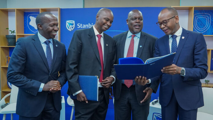 Stanbic Holdings Plc (“the Company”) has posted a Profit After Tax (PAT) of KES 6.5 billion and delivered a return on equity of 17.4% in the half year ended 30th June 2025. Stanbic Holdings PLC’s performance for the period was underpinned by resilient non-interest revenue generation and lower credit impairment charges, which helped cushion the impact of a decline in net interest income. The listed lender, with operations in Kenya and South Sudan, noted that while year-on-year organic growth remained subdued, its continued focus on operational excellence and robust risk management enhanced its fortitude and strengthened its long-term growth outlook. During the period, Stanbic recorded a 9% increase in active clients, driven by the continued optimization of its products and digital platforms. This growth, coupled with targeted client support initiatives, strengthened the Bank’s credit position, contributing to a 4% expansion in the balance sheet from the December 2024 closing position. Speaking on the half-year performance, Dr Joshua Oigara stated, ‘’ The Kenyan economy remained stable amidst persistent headwinds. Nonetheless, some pressures persist as evidenced by sluggish private sector credit uptake, high fiscal deficits and geopolitical risks. Our focus in this period was largely on supporting our clients navigate shifting market conditions, while fortifying our growth through robust risk management, capital strength and well managed liquidity levels. We believe that our business will continue to demonstrate resilience and keep momentum even as the market continues to post recovery.’ During the reporting period, all four business lines demonstrated robustness and strategic execution. Corporate and Investment Banking played a key role in facilitating a new USD 1.5 billion Eurobond issuance, Tender Offer for the Republic of Kenya, reinforcing our leadership in sovereign advisory. Business and Commercial Banking continued to support the real economy, disbursing KES 16.4 billion in loans to SMEs across various sectors. Personal and Private Banking achieved a fourfold increase in scheme disbursements, reflecting growing client demand and effective distribution. We also made significant strides in digital banking, with the enhancement of our Omni Channel mobile app, introducing key features that drove active users beyond 100,000 mark. The Insurance and Asset Management business maintained positive momentum, with assets under management surpassing KES 4 billion (in nine months since launch), underscoring the strength of our diversified financial services offering. Notably, Stanbic Bank, the Company’s main subsidiary, was ranked among the top 5 banks in SME lending by the Kenya Banker’s Association, with the lender allocating capital to impact sectors, including agriculture, manufacturing, and trade, delivering both returns and national development outcomes in the first half of the year. The Bank was also awarded the 2nd runners up on the Best Bank to Borrow from and Best Bank in Mortgage Finance at the Think Business Awards. Commenting on the performance, Dennis Musau, Chief Financial and Value Officer said, ‘’ Our H1 2025 results signal steady progress, anchored in a stable macroeconomic climate and recovering private sector credit growth. Commercial lending to the private sector grew by 2.0% in May, up from a contraction of 2.9% in January—signalling a rebound in demand alongside easing interest rates. We continue to refine our strategic focus, leveraging our core strengths to unlock long-term value and deliver sustainable returns for our shareholders in an evolving market landscape.’’ The Bank recorded an NPL ratio of 9.5%, which is below industry levels at 17.6%, and representative of a healthy asset book. ‘’ Credit quality is a priority for us, which is why we have adopted a proactive, data-led approach to managing risk. We have strengthened our credit assessment frameworks and developed sector-specific models that enable us to better anticipate and support clients during volatile cycles,