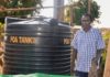 Dennis Ngari, a resident of Rianjeru village in Embu County, faced significant challenges due to water scarcity in the semi-arid region. The community depended on a World Bank-funded water project, which often ran dry during the harsh dry seasons. As the sole breadwinner, Dennis struggled to provide enough water for his farm and his family's needs, forcing him to make long trips on his boda-boda to fetch water from distant sources. His farm, located near a river, had to compete with other farmers for the limited water supply, leaving his family in a constant struggle. In February 2021, Dennis found a lifeline through BIMAS microfinance. He received a loan of Ksh 42,000 to buy and install a 6,000-liter water tank at his home. This loan transformed his life. With a reliable water supply, Dennis's farm flourished, and his boda-boda business stabilized. The constant access to water allowed him to tend to his crops year-round, even during the dry seasons. Now, Dennis and his family are planning to expand their business, aiming for another loan to purchase a 10,000-liter tank to ensure an ample water supply for their growing farm. Grateful for the support, Dennis says, "BIMAS came to my rescue when I was about to give up on farming. Now, I can farm in all seasons without worrying if the rivers run dry. My farming business has flourished since joining hands with BIMAS. We can nurture our farm day or night, rain or shine." Dennis's story is a shining example of the positive impact BIMAS has had on his life and his family's future.