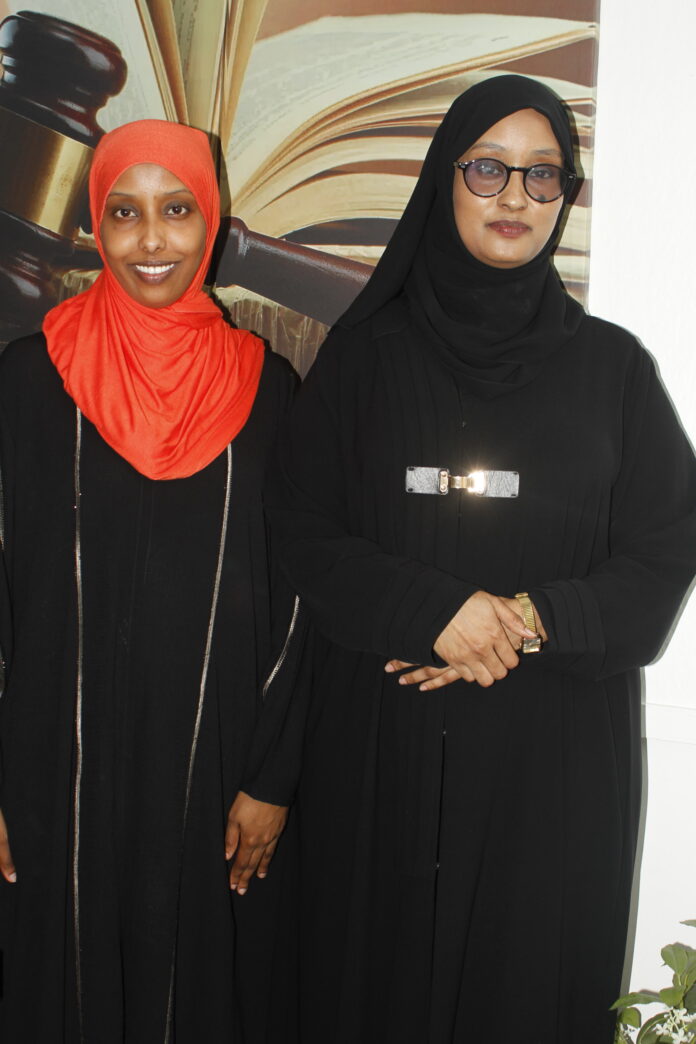 The inspiring career journey of two Muslim women who founded a thriving law practice By George Marenya By Amos Wachira In the bustling city of Nairobi, a small office hums with purpose. Here, Ludfia Maalim and Kheira Farah, co-founders of Farah & Maalim Advocates, pore over case files, their hijabs contrasting with sharp blazers. Their mission? To empower people through fast, efficient and cost effective legal services—one client at a time. Farah and Maalim Advocates is a tale of two young women brought together by a giant dream. In the beginning though, their circumstances and interests would not be more different. Soon after completing her O Levels, Kheira Farah was totally in love with business, she kept her ear to the ground about financial trends and what was moving the markets at any one time. Because of her love for the business world, she really wanted to plunge herself into the world of entrepreneurship right after her secondary school education. Her greatest mentor who is also her uncle had other ideas though. To him she was a perfect fit for law school, no amount of protesting would dissuade him. And so she was set for university, on one condition that if she fails the exams, she will not continue with her studies and would opt for business. When she joined Jomo Kenyatta University of Agriculture and technology’s law school, she had made peace with her uncle’s choice of law. “I reasoned that a law firm was like a business, so I was good to go. I immediately loved the course as I was excelling in exams.” She says. After joining the law school, she met and became fast friends with Ludfia Maalim, who was also pursuing a law degree at the institution. After graduating with a bachelor of laws degree in 2020, kheira wanted to join the NGO world, instead of proceeding to the Kenya School of Law. Again her uncle would hear none of it.