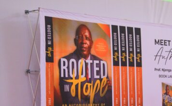Prof Njenga Munene Launches his Autobiography, ‘Rooted in Hope’